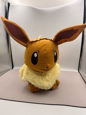 Eevee Plush Figure - Brown and Cream Soft Collectible